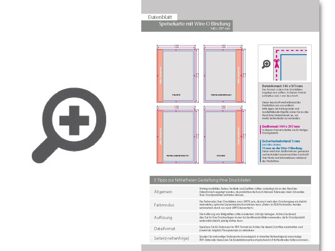 Product Bild speisekarte_mit_metall-spiralbindung__endformat_14_0_cm_x_29_7_cm__28-seitig