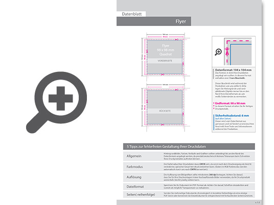 Product Bild hochglanz-uv-lack-flyer_quadrat_9_8_cm_x_9_8_cm__beidseitig_bedruckt