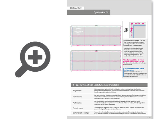 Product Bild speisekarte__gefalzt_auf_din_a5__8-seiter_(3-bruch_fensterfalz)