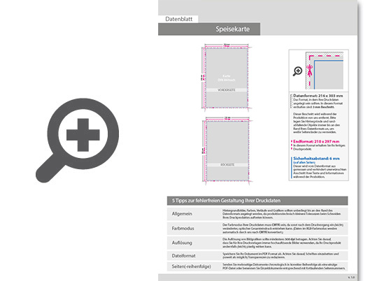 Product Bild speisekarte_din_a4_(21_0_cm_x_29_7_cm)__beidseitig_bedruckt